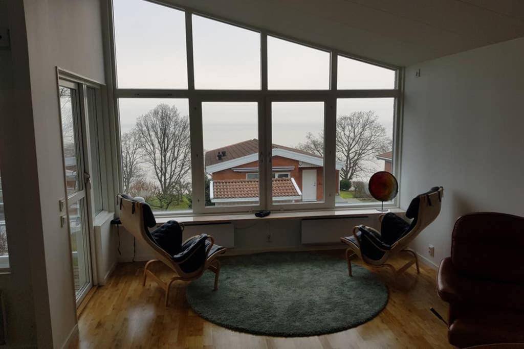 Modern Villa I Arild Med Spektakulaer Havsutsikt. 外观 照片